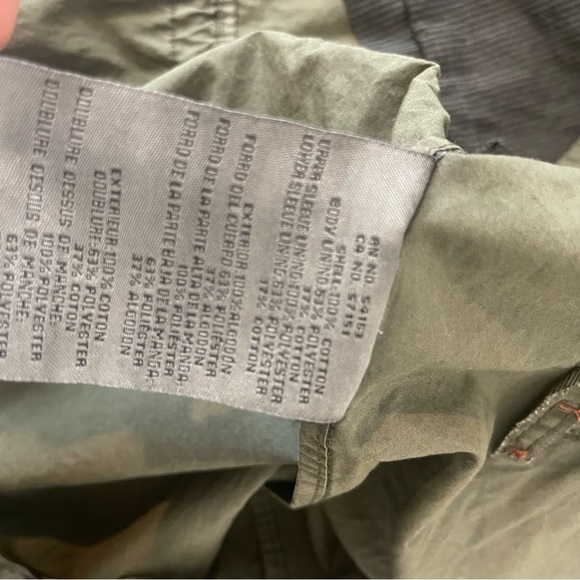 Levi’s Lightweight Cotton Hooded Utility Jacket, Small - Picture 15 of 15